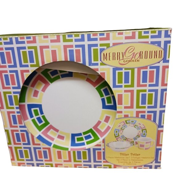 Gorham Toys Gorham Merry Go Round Pitter Patter Melamine Set Poshmark